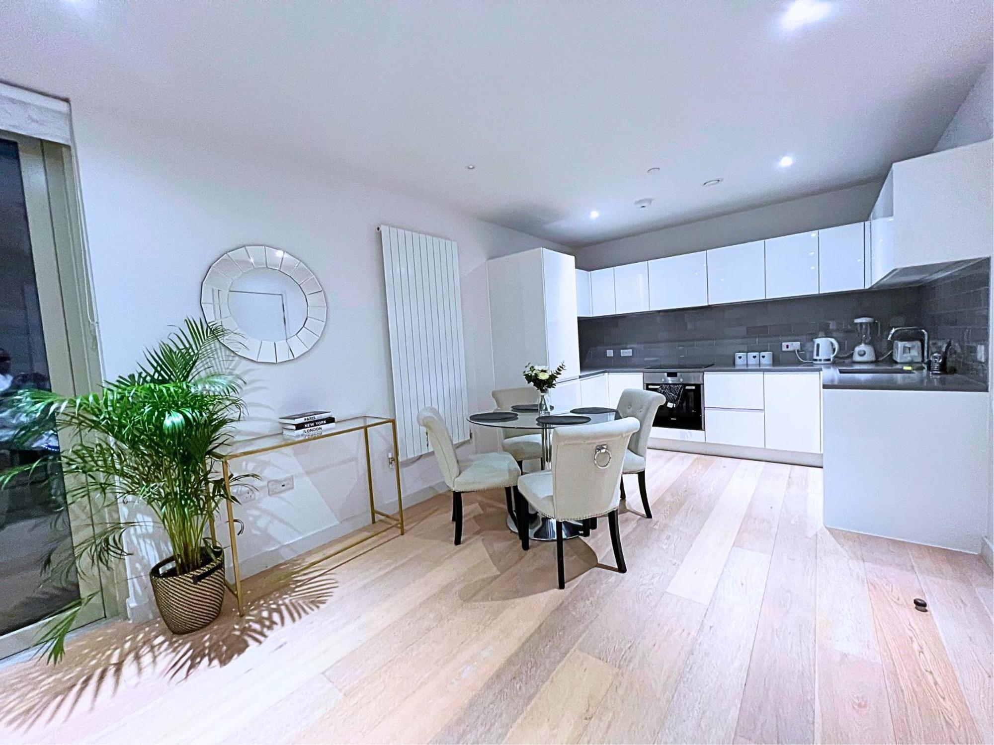 Stylish Apartment Docklands Londres Extérieur photo